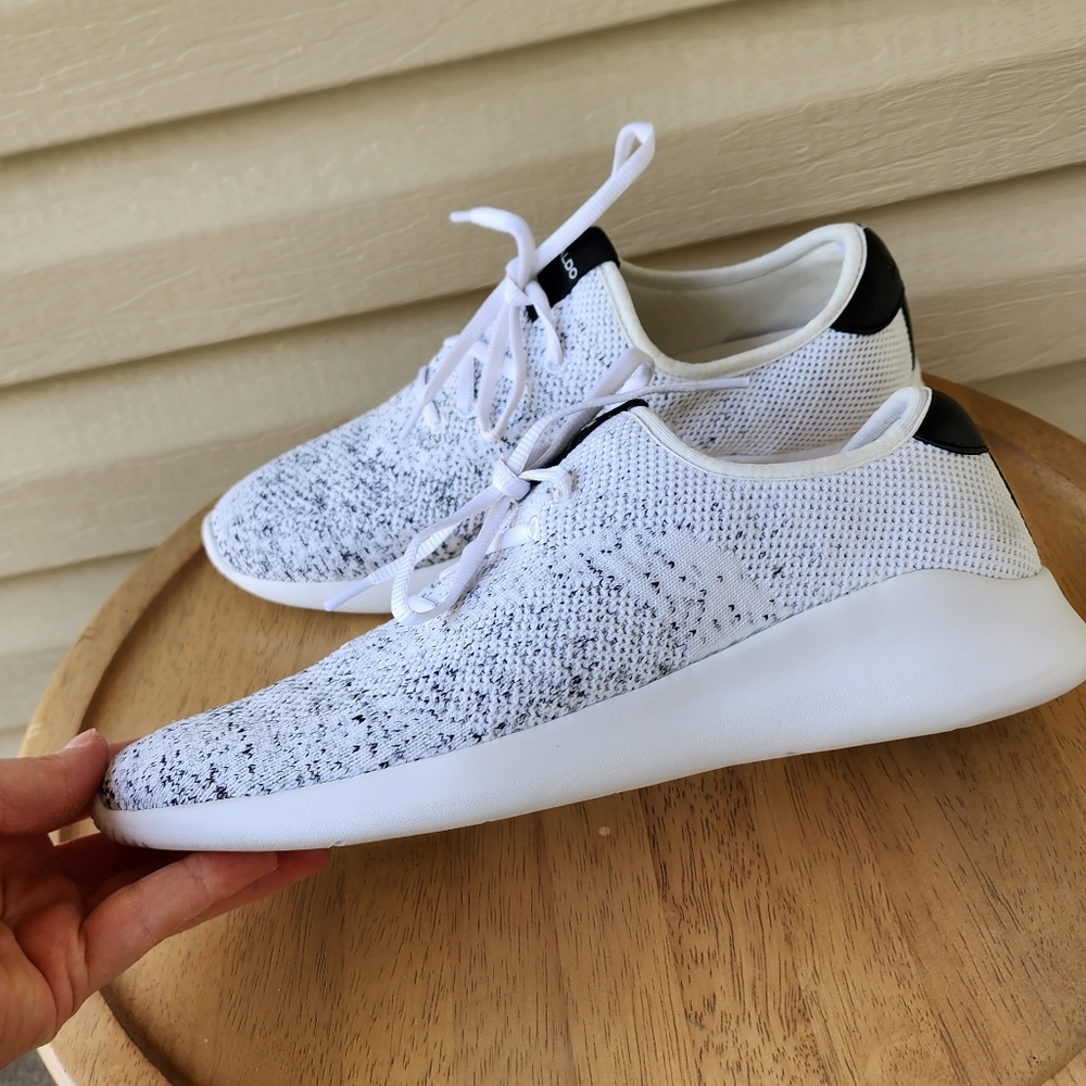 Aldo women's white and black sneakers size 8 - Picture 2 of 10